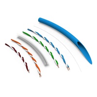 Guangzhou 250MHz-550MHz Interior Utp Cat6 Plenum Ethernet Cable 23awg CMR Cables de comunicación de alto rendimiento