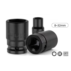 1/2 Inch Hexagonal <b>Socket</b> Set 8mm to 32mm Square Drive Hexagonal <b>Socket</b> for Impact Wrench - Product Image 2