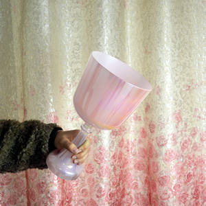 Cuenco de cristal espiritual HF para cantar, cáliz, meditación, Pastel, melocotón, rosa, 99.99%, cristal de cuarzo, canto, Santo Grial, sonido curativo - Product Image 1