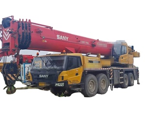 Grue mobile sur camion SANY STC800C5 de 100 tonnes, occasion, avec moteur Weichai - Product Image 1