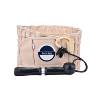 Ceinture de soutien lombaire gonflable manuelle avec massage par coussinets d'air pour la correction de la posture et la récupération des muscles lombaires