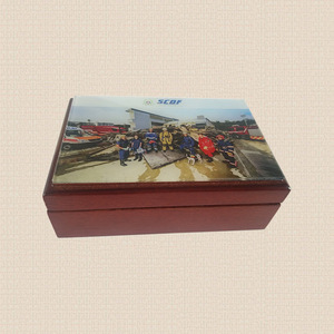 Uv Printed Pattern Jewelry <b>Box</b> Rectangle 4cm High <b>Small</b> Storage <b>Box</b> For Commemorative Coin <b>Gift</b> - Product Image 1