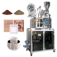 Machine d'emballage automatique de sachets de thé triangulaires avec fonction de remplissage quantitatif pour l'emballage de sachets de thé en maille de nylon de qualité alimentaire
