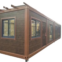 Petites Maisons modulaires personnalisées de 20 pieds à l'épreuve des ouragans Maisons préfabriquées 40 pieds en conteneur mobile de luxe