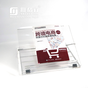Soporte de Lectura Ajustable de Acrílico Lucite Personalizado al por Mayor, Cómodo para Leer y Estudiar sin Usar las Manos, Diseño Moderno y Duradero - Product Image 3