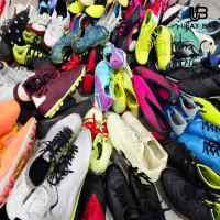 Chaussures d'occasion S25 en gros, chaussures de marque d'occasion, chaussures de football internationales, chaussures de seconde main de qualité supérieure