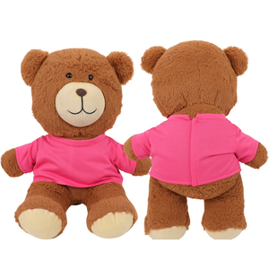 MSYO 30cm Teddybär-Puppenkleidung im Maßstab 1:6, Plüschkleidung, Unisex, mit individuellem Logo, Weihnachtsgeschenk, DIY-Puppenzubehör - Product Image 3