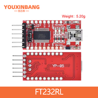 Módulo Adaptador Serial TTL a USB Tipo-C Mini FTDI Youxinbang FT232RL 3.3V/5.5V de Montaje Superficial para FT232 Pro