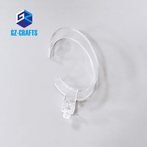 Clips de montre en gros, anneaux de montre transparents, clips de montre en plastique - Product Image 2