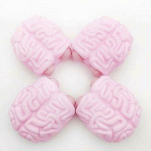 Anti-Stress Anxiety Relief <b>Vinyl</b> Brain Squeeze Toy for Girls & Boys-Creative Pop Eye Prank Novelty Stress Relief - Product Image 5