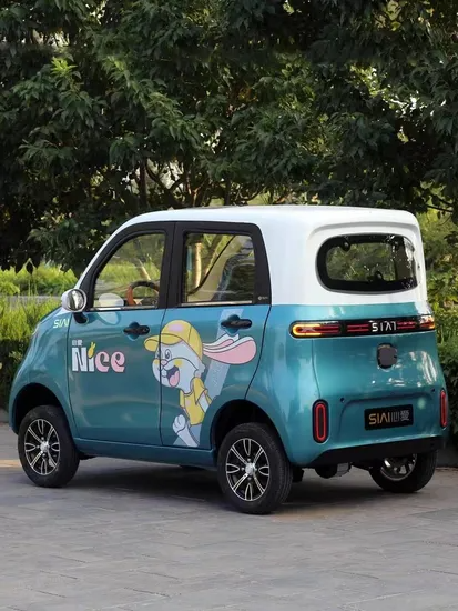Brand New City Eco-Friendly Efficient Stylish Hot Selling Electric Vehicle Mini Automobile Closed Body 4 Passengers 90km Range · image 4