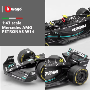 Bburago 1:43 2022/2023 <span class=keywords><strong>F1</strong></span> Coches de Carreras de Metal Fundido a Presión con Ruedas Mercedes AMG Red Bull Ferrari McLaren <span class=keywords><strong>ALPINE</strong></span> Alfa Romeo, Juguetes y Regalos de Modelos de Coches - Product Image 5