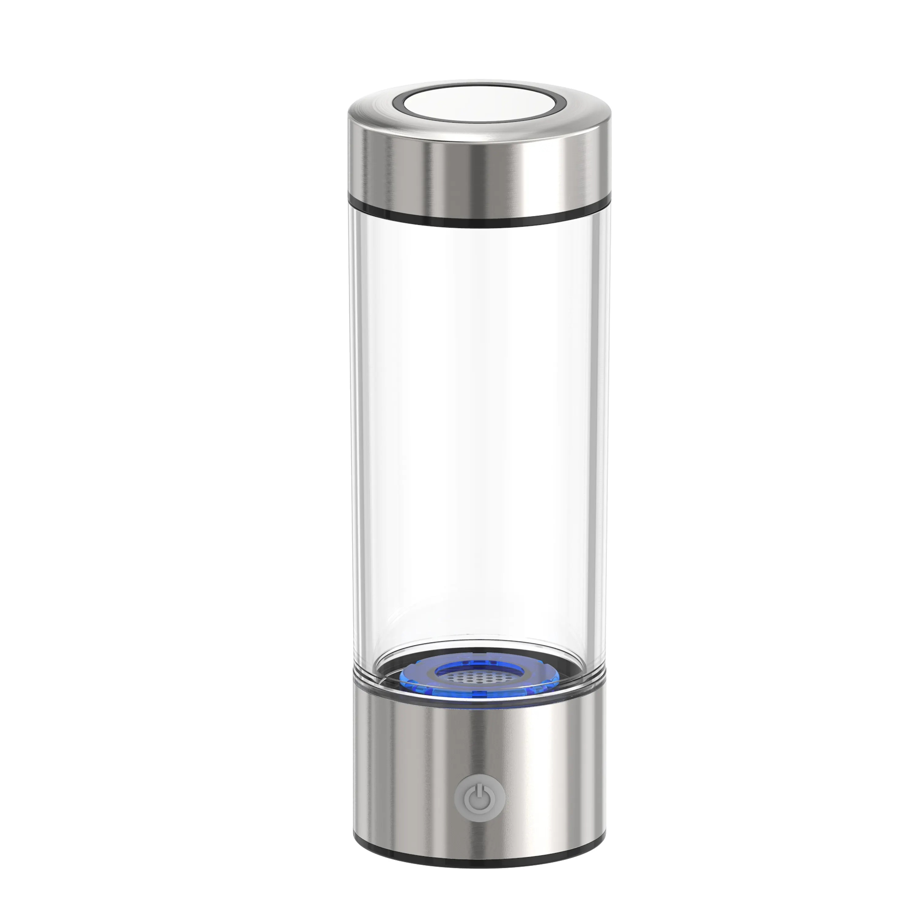 Promosi terlaris botol air hidrogen cangkir gelas gelas Pitcher botol air alkali mesin botol air H2 sehat rumah