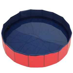Piscine gonflable portable pour animaux de compagnie Har Tiger TG108 en PVC, durable, facile à utiliser, couleur/taille personnalisable pour les jeux de natation des enfants en extérieur - Product Image 1