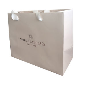 Sacs en papier écologique sur mesure, conception d'impression complète avec votre propre logo pour vêtements et chaussures - Product Image 2