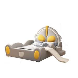 Lit pour enfants de haute qualité avec design Ultraman <span class=keywords><strong>et</strong></span> toboggan, écologique <span class=keywords><strong>et</strong></span> sûr, idéal pour les chambres d'enfants européennes <span class=keywords><strong>et</strong></span> américaines - Product Image 4
