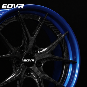 Rines Forjados EVOR Personalizados de 22, 24 y 26 Pulgadas, Color Azul, 5x120, 5x130, 6x139.7, Centro Negro, para Autos de Pasajeros <span class=keywords><strong>BMW</strong></span> - Product Image 4