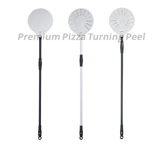 Haute qualité métal <span class=keywords><strong>Pizza</strong></span> Peel rond 7 8 9 pouces anodisé aluminium rotatif tournant <span class=keywords><strong>Pizza</strong></span> cuisson <span class=keywords><strong>pelle</strong></span> longue poignée outils de cuisine - Product Image 1