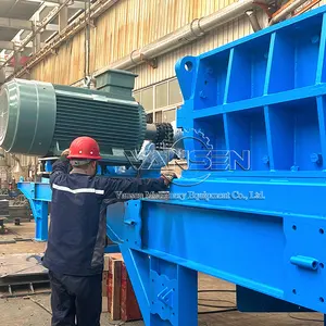 Double Shaft Waste Metal Crushing Used Car Shell Shredder Machine For Sale