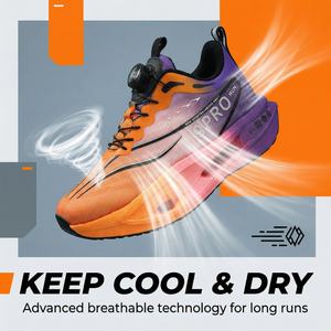 Zapatillas de Running Unisex Yearning para Invierno con Placa de Carbono, Suela de Goma Antideslizante, Forro de Algodón Transpirable y Punta Redonda - Product Image 3