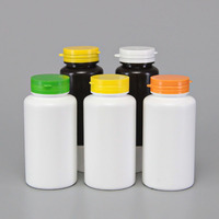 Prix d'usine, flacons à large ouverture en plastique blanc de 100 ml, 120 ml, 150 ml, 200 ml pour pilules, capsules et médicaments