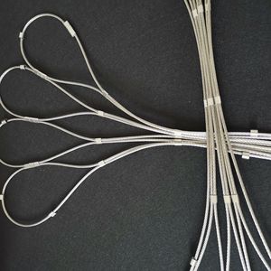 Nhà Sản Xuất 304 316 316L Thép Không Gỉ Linh Hoạt Wire Rope Lưới Dệt Zoo Lưới Với Tùy Chỉnh Cắt Dịch Vụ Cho Bảo Vệ - Product Image 4