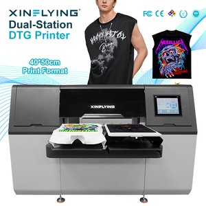 Impresora DTG de Doble Estación para Servicio Local en EE. UU., Impresora de Camisetas DTG de 4 Cabezales con 1 Año de Garantía - Product Image 1