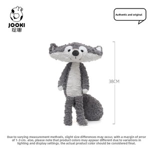 Peluche Zhuqu Dewa Little Wolf Tovi Good Brothers, Cuscino da Notte per Bambine, in Poliestere e Cotone PP, 31cm-50cm - Product Image 4