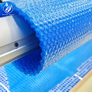 Couverture <span class=keywords><strong>à</strong></span> bulles en PE en forme de <span class=keywords><strong>piscine</strong></span> en PVC personnalisé de haute qualité avec bord de poinçonnage unique pour la conception de piscines thermales pour adultes et enfants - Product Image 2