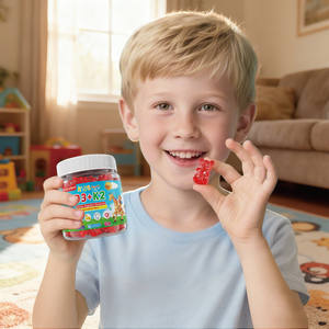 Integratore Naturale per la Salute dei Bambini K2D3 Gommose Calcio Fosforo Magnesio 60 Pezzi per Supporto alla Salute e al Sistema Immunitario - Product Image 3