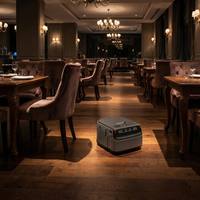 Robot de nettoyage de sols commercial à batterie 24V, puissance d'aspiration de 20000 Pa, autonome 3-en-1, autopropulsé, contrôlé par application, 8L