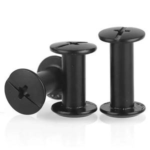 Metal accessoires brons mat zwart boeken albums tas riem leer Chicago binding schroef hoge kwaliteit mannelijke en vrouwelijke schroef - Product Image 3