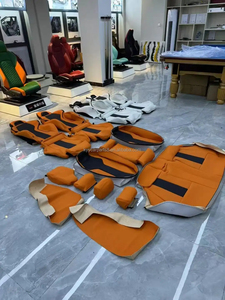 <span class=keywords><strong>Coprisedili</strong></span> in Pelle su Misura per <span class=keywords><strong>BMW</strong></span> <span class=keywords><strong>Serie</strong></span> 7 5 3 <span class=keywords><strong>1</strong></span> X5 X3 X1 E46 E90 E60 F30 F10 E39 F20 G20, Set per 5 Posti - Product Image 5