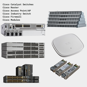 สวิตช์ออปติคอล NIB C9300-24S-E 9300 24 พอร์ต SFP สำหรับเครือข่าย Network Essentials Managed Ethernet Switch รุ่น C9300-24S-E - Product Image 1
