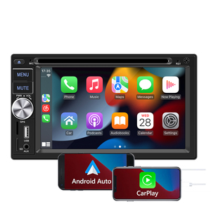 Đôi 2 DIN 6.2 inch màn hình cảm ứng autoradio Car <span class=keywords><strong>GPS</strong></span> Bluetooth Car CD DVD Player stereo trong Dash đài phát thanh - Product Image 5