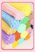 Nouveau produit phare : Tige torsadée créative et colorée pour loisirs créatifs, fil de fer pour barres créatives en laine et barres moelleuses