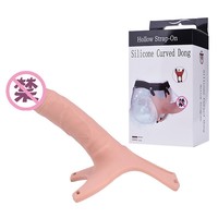 Manchon pénien en silicone creux, masturbateur masculin portable, jouets sexuels pour adultes, vente en gros