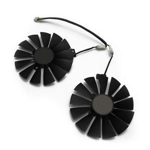 95 มม. 4PIN T129215SM PLD10010S12H T129215BM สำหรับเอซุส สตริกซ์ RX 470 580 570 <span class=keywords><strong>GTX</strong></span> <span class=keywords><strong>1050</strong></span> TI 1070 TI 1080TI กราฟิกการ์ด - Product Image 3