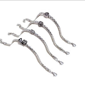 Pulseira de Elo de Corrente em Aço Inoxidável Unissex 4mm de Largura 21cm de Comprimento com Fecho Lagosta Atacado - Product Image 1