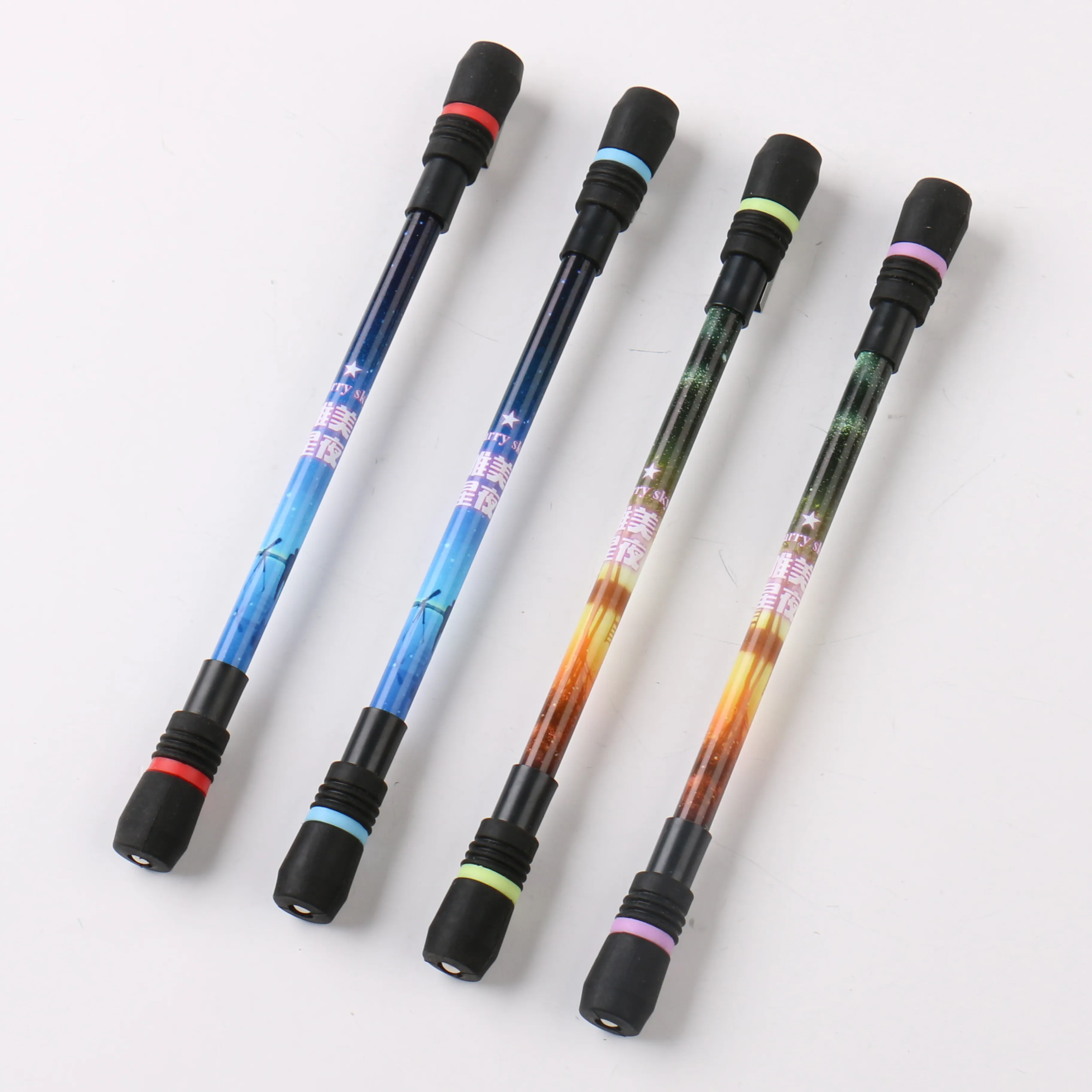 Wholesale Beginners Practice Spinning Pen Pressure Toy Finger Practice Toy Rotary Pen Mods for Relief stress for Student