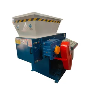 High Capacity High Quality Hard Plastic Woven Bag Wood Rubber Plastic Recycling Shredder With Hydraulic