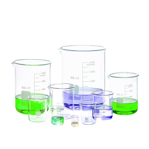 Bécher en verre borosilicaté gradué de 100 ml pour utilisation en laboratoire de chimie - Product Image 4