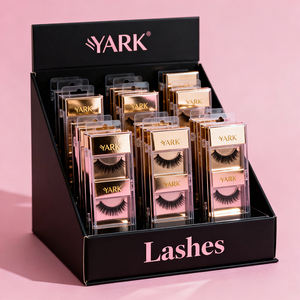 Exhibidor de Cosméticos de Cartón Reciclado para Mostrador, Exhibidor de Maquillaje y Pestañas, Exhibidor de Lápiz Labial para Mostrador - Product Image 1