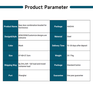 Directo de fábrica, accesorios de coche de alta calidad, Kit de combinación de puerta trasera, accesorios Ford <span class=keywords><strong>Bronco</strong></span> para Ford <span class=keywords><strong>Bronco</strong></span> - Product Image 2