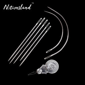 מחט רקמה באיכות גבוהה להגדיר מחטי תפירה מעוקל למטרת מתנה - Product Image 5