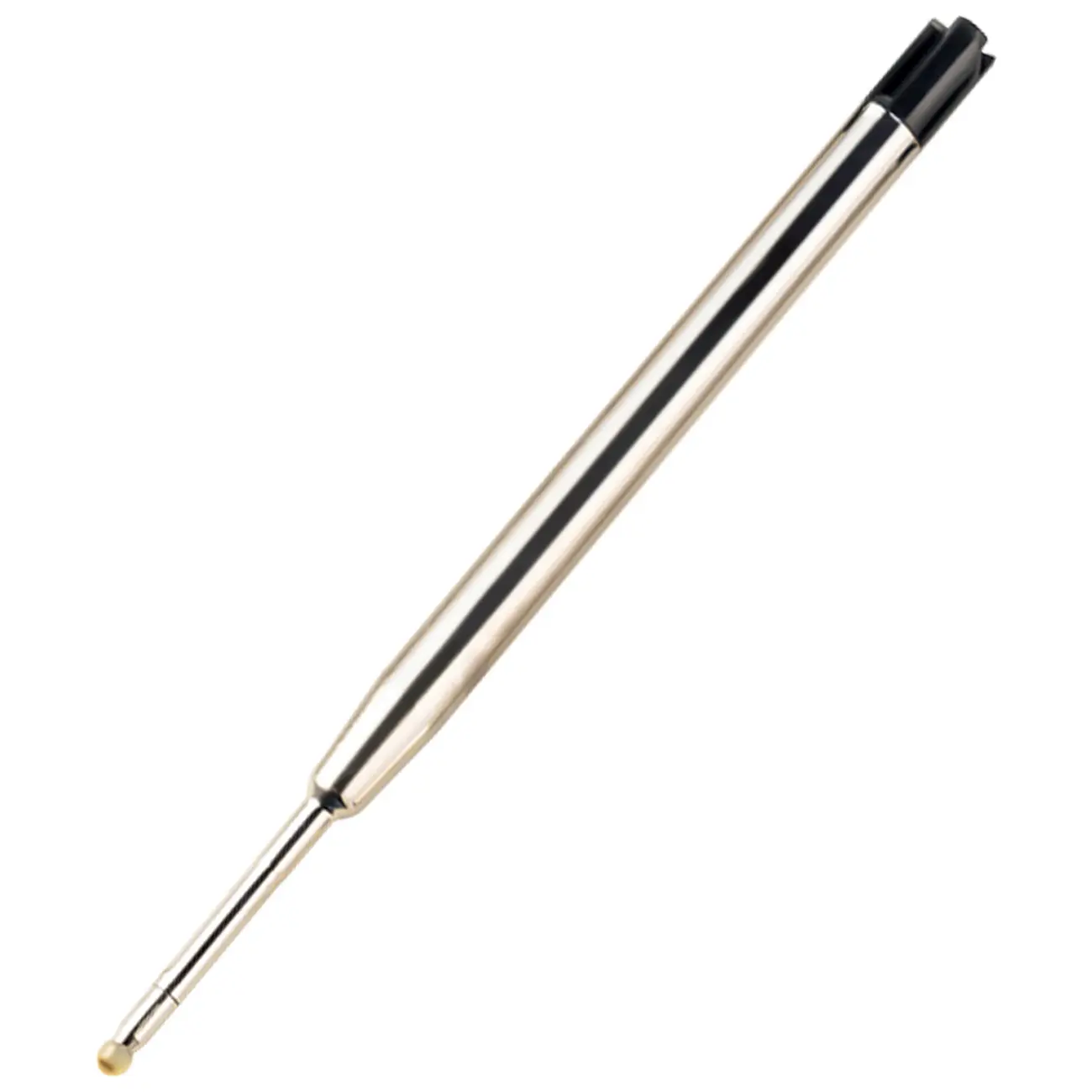 1.0Mm Grote Volume Europese Standaard 9.8Cm Lange G2-424 Zwarte Inkt Carbon Gel Inkt Metalen Parker Vullingen Voor Bal pen Roller Pen