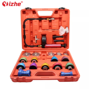 21 Stück Wassertank Lecks ucher Auto Universal Kühler Druck prüfer/Kühlsystem Druck prüfsatz - Product Image 1