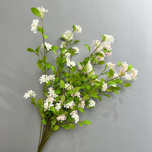 Yopin-6020 Hi-Q Branche de <span class=keywords><strong>Laurier</strong></span> Fleur de Lilas 108cm, Arrangement Floral pour la Maison et les Mariages - Product Image 4