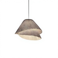 Lampe de table à manger LED en acier inoxydable de designer espagnol, personnalisée, créative, style français, lustre pour restaurant et bar