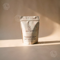 Pochette Ziplock Personnalisée Mate Brillante Imprimée UV, Résistante à l'Humidité, pour Emballage Alimentaire, Formats 125G, 250G, 500G, 1000G